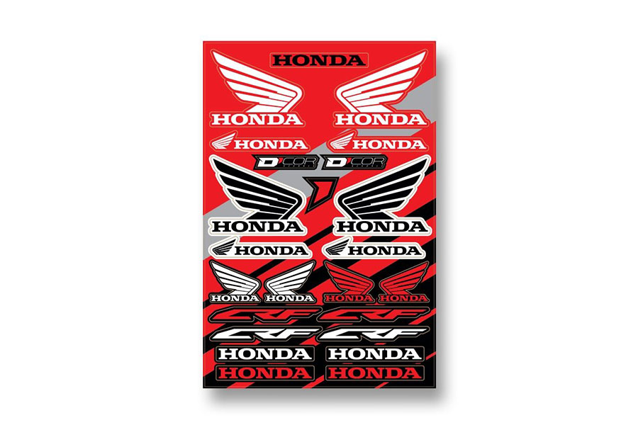 Honda Cor2 Decal Sheet