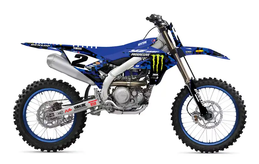 2026 Yamaha Monster Energy Blue Camo 450 – D'COR Visuals