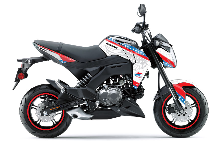 Retro Blue Z125 Pro (17-25) – D'COR Visuals