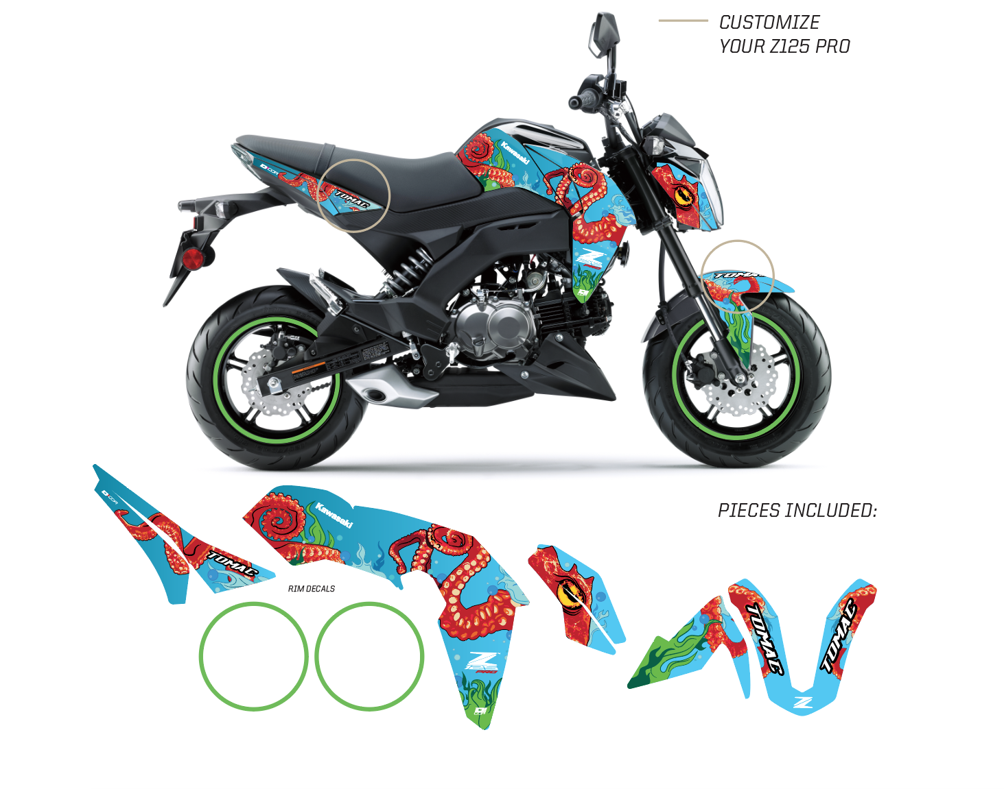 Octo-Gone Z125 Pro (17-25) – D'COR Visuals