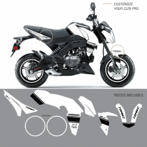日刊スポーツ 2000G1RACE PHOTO COLLECTION Retro White Z125 Pro (17-25) – D'COR Visuals