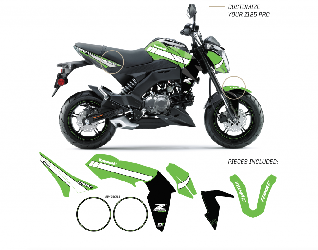 MEK Z125 PRO (17-25) – D'COR Visuals