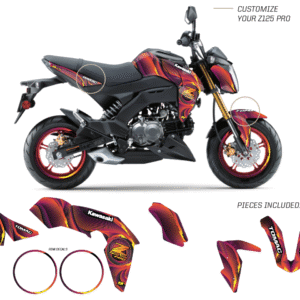 Vortex Violet Z125 Pro (17-25) – D'COR Visuals