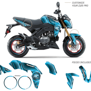 Vortex Blue Z125 Pro (17-25) – D'COR Visuals