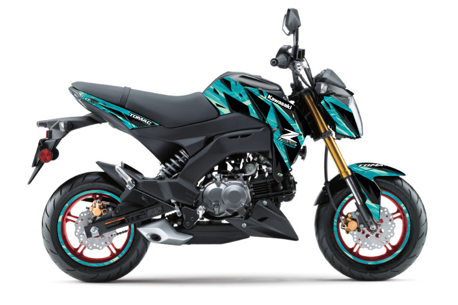 Destroy Teal Z125 Pro (17-25) – D'COR Visuals
