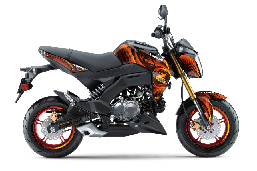 Vortex Orange Z125 Pro (17-25) – D'COR Visuals