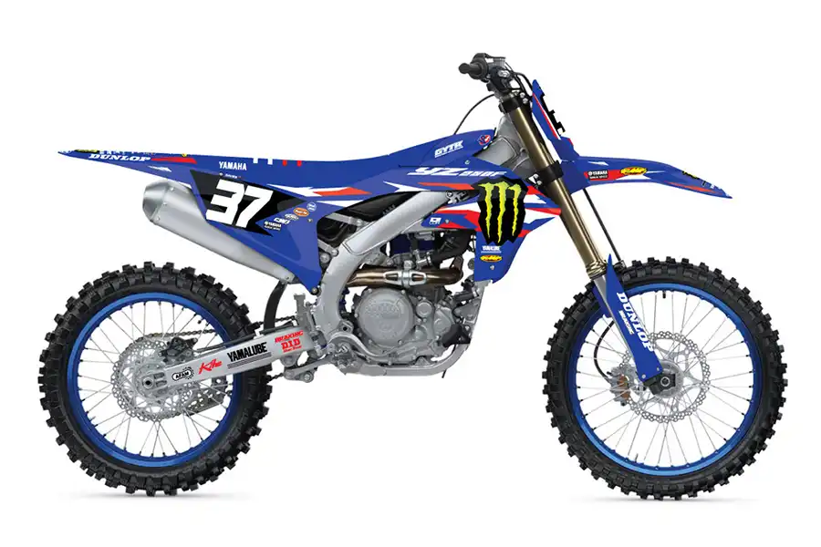 2026 Yamaha Monster Energy Red White Blue 250