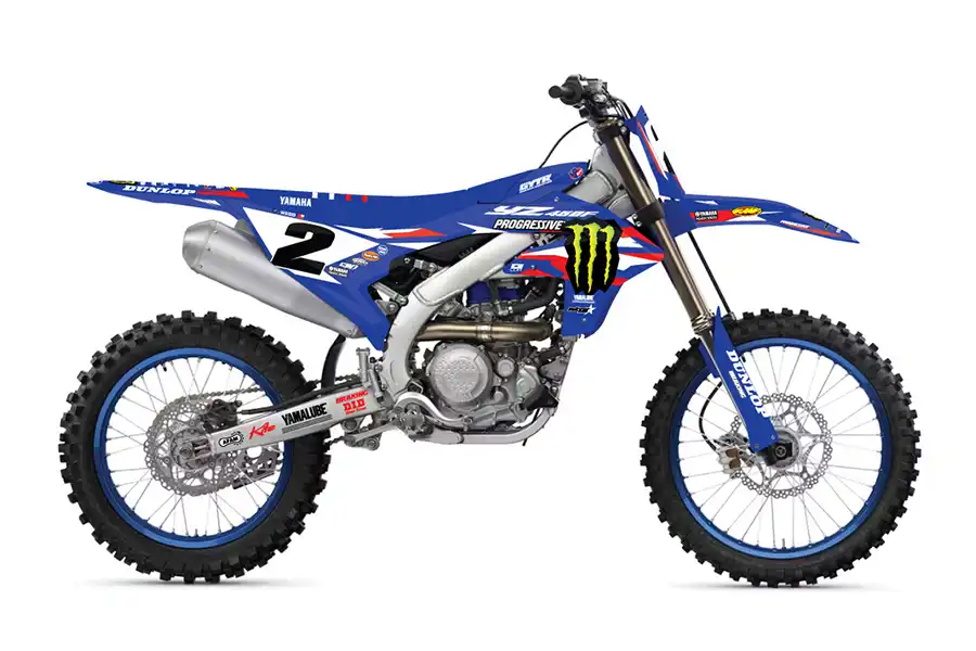 2026 Yamaha Monster Energy Red White Blue 450